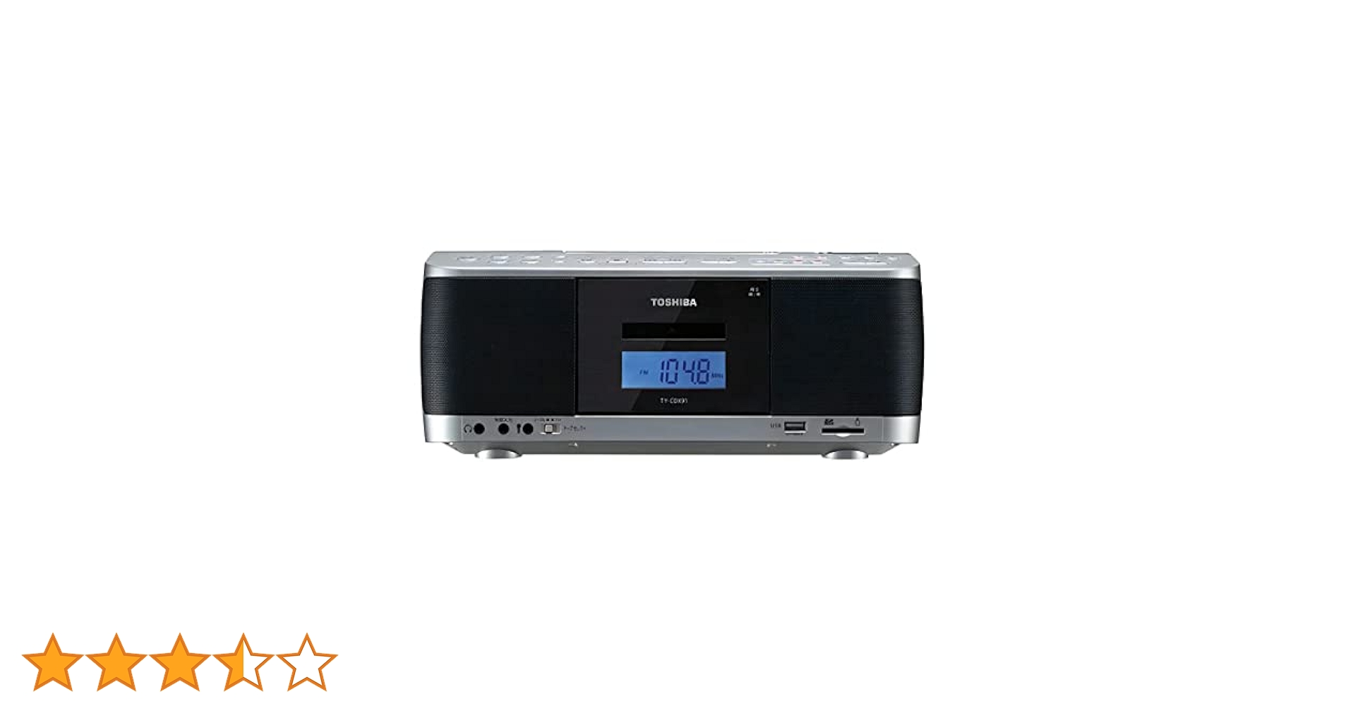 TOSHIBA CDラジカセ TY-CDX92 TOSHIBA SD/USB/CDラジオカセットレコーダー TY-CDX92（S